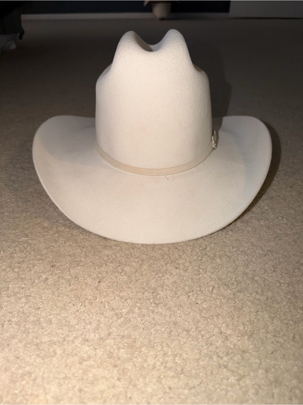 Stetson 6X White Felt Hat (Rancher)